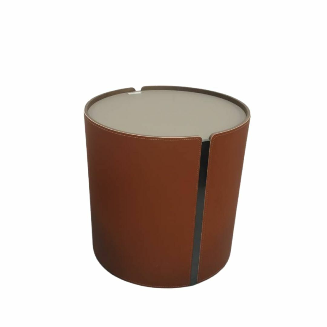 丹特︱馬鞍皮邊几