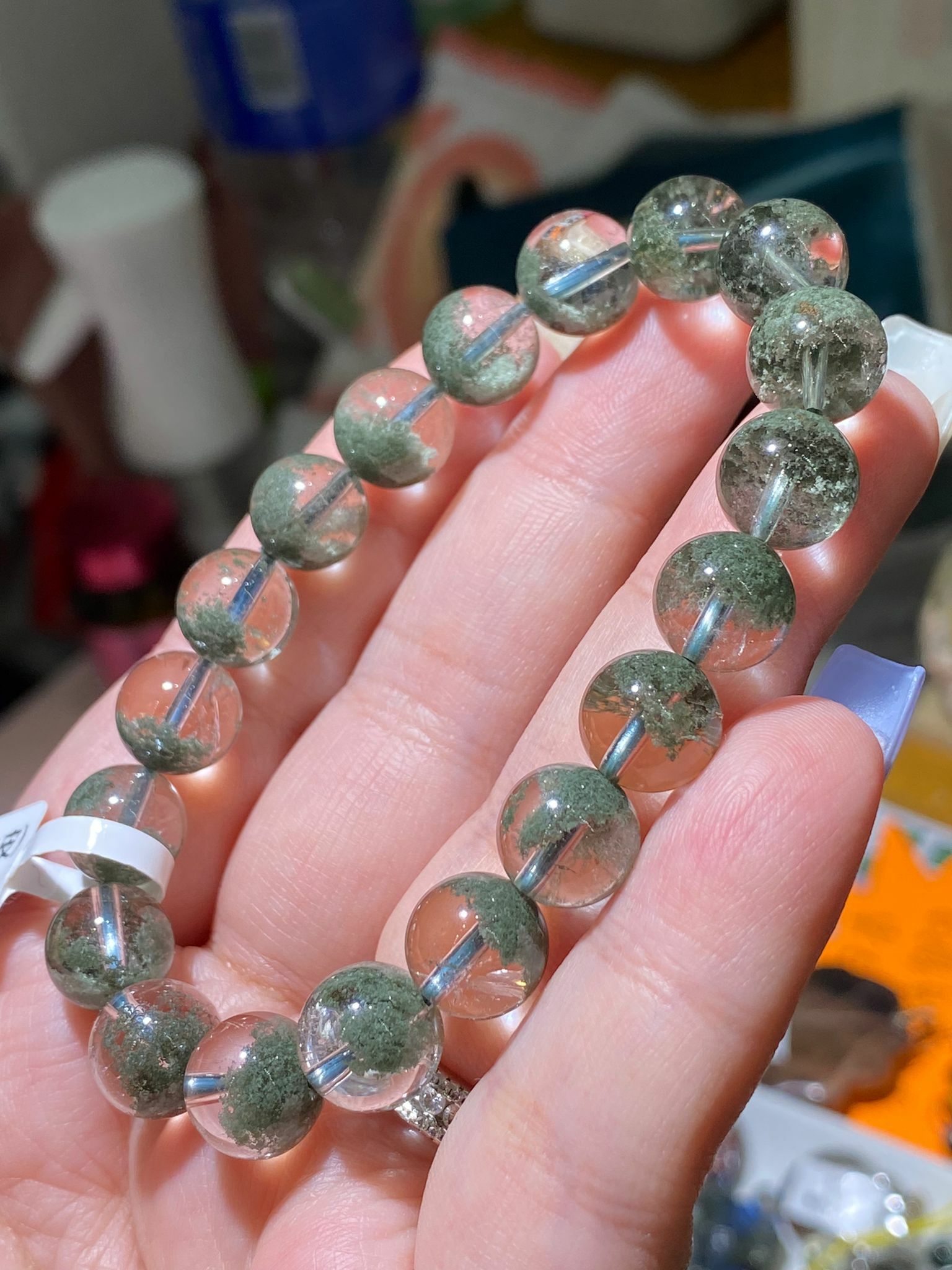 10-10.3MM高質綠幽靈聚寶盆(沒紅皮)