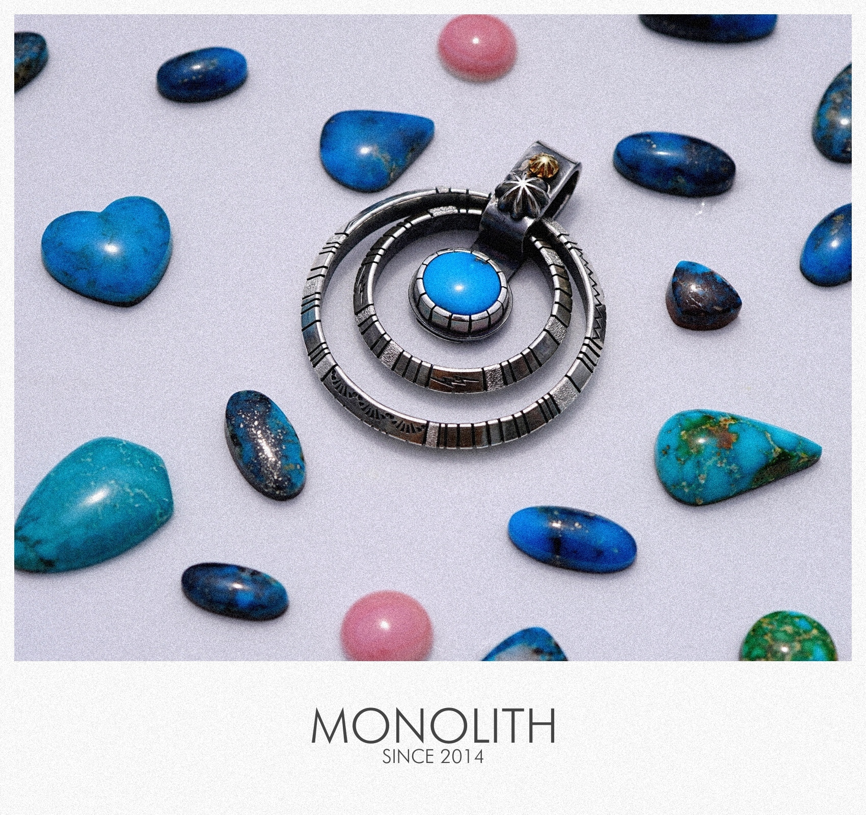 綠松石打印【吊墜】