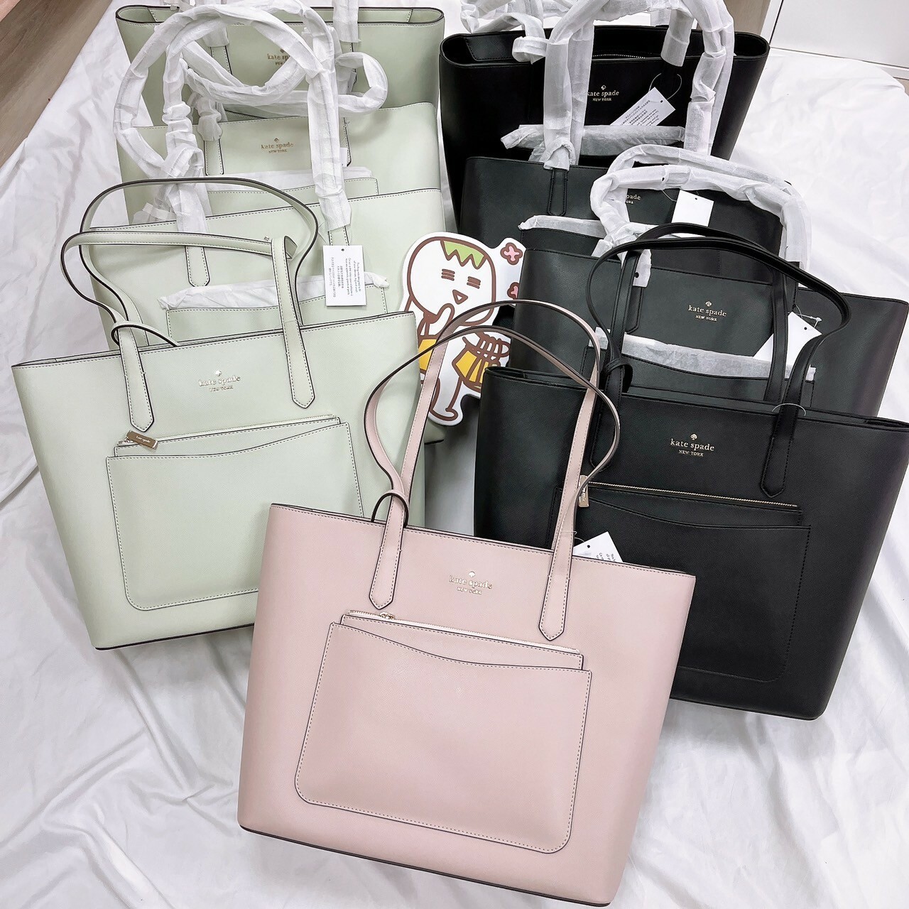 Staci Tote And Wristlet 3 Piece Set