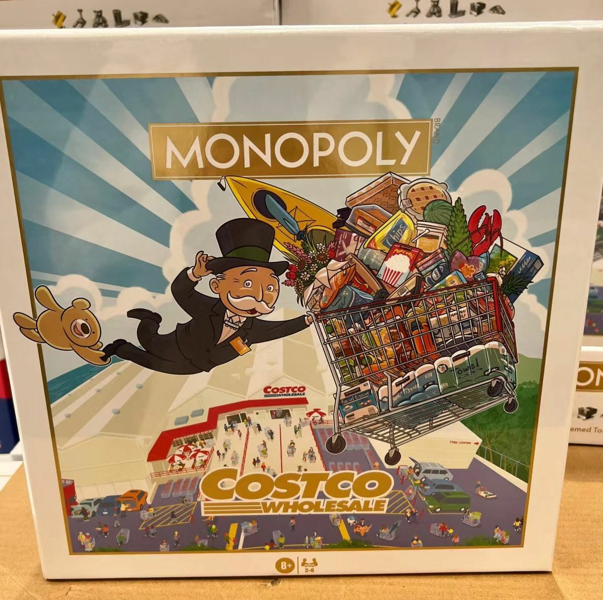 【預購】Monopoly X Costco F032206 金裝版大富翁