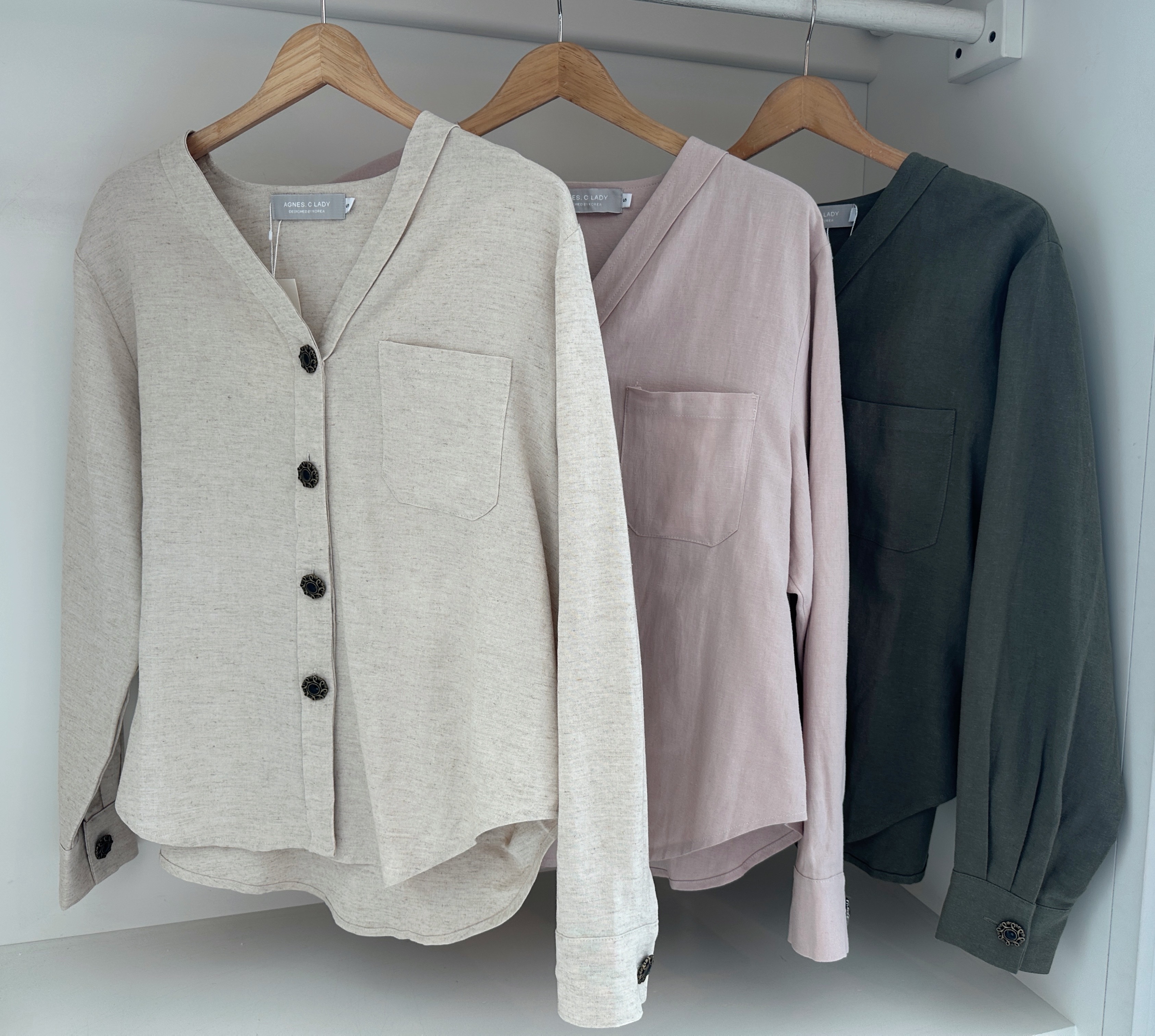 LINEN SHIRT & SHORTS 2 PCS SET SUIT