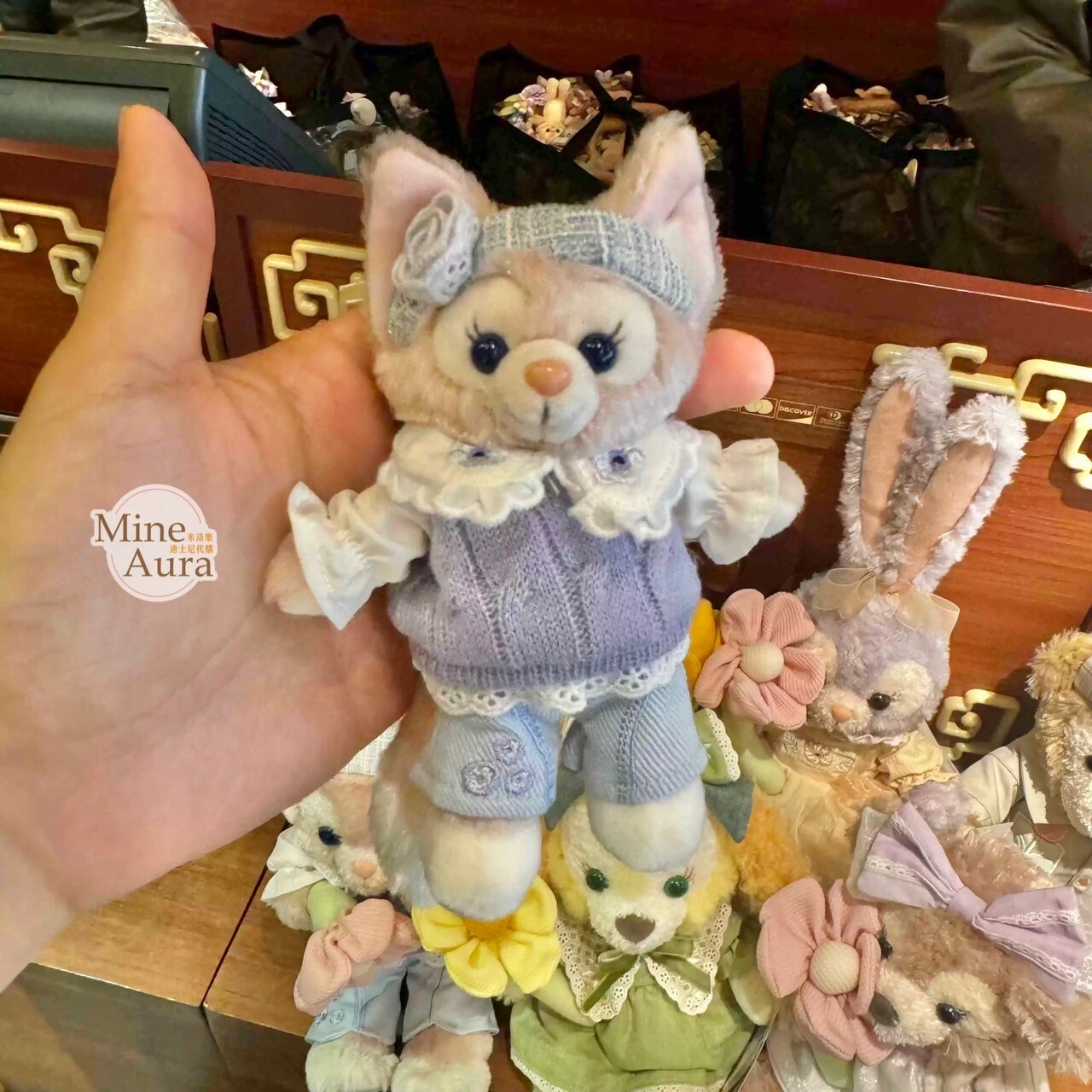 2024 春日 達菲 Duffy 與好友們系列 玲娜貝兒 Lina bell 鑰匙圈 吊飾 -上海迪士尼樂園