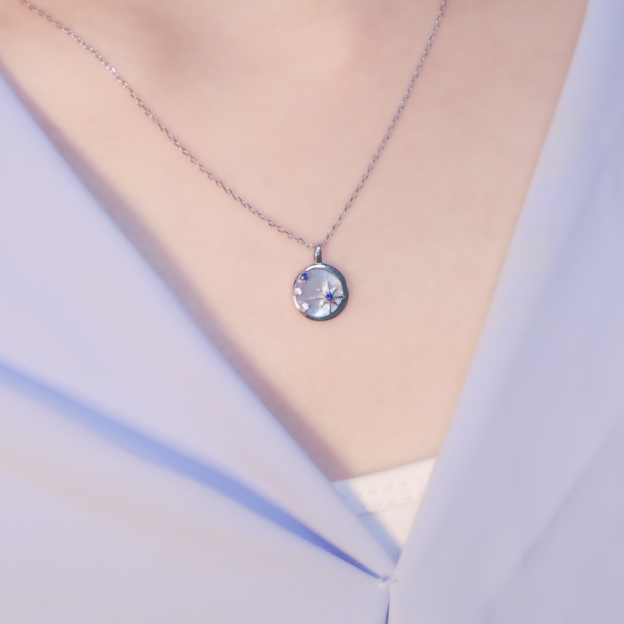 | 925 Silver・White Gold | Perfect Match Necklace | NE1048 |