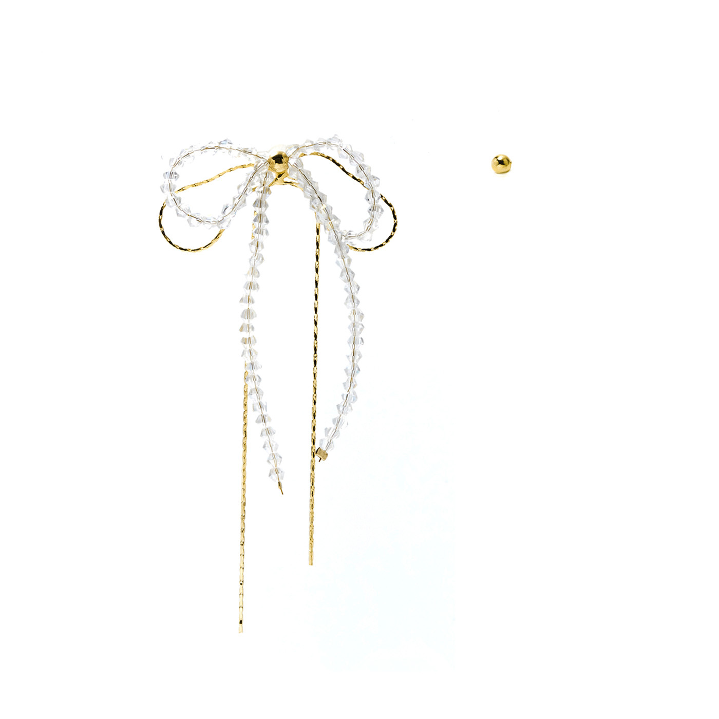 平價飾品,銀針,蝴蝶結,串珠,耳環