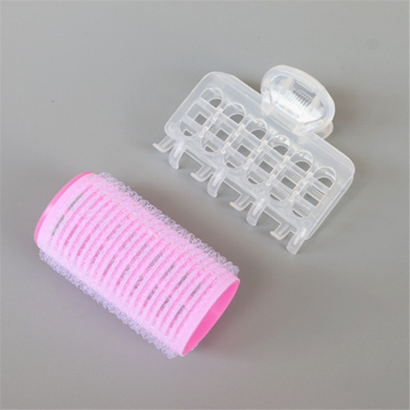 透明扣絨毛捲3入