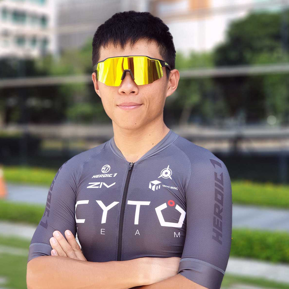 【ZIV】TB116 023#159 運動太陽眼鏡 (霧黑框/電黃多層鍍膜) IRON系列