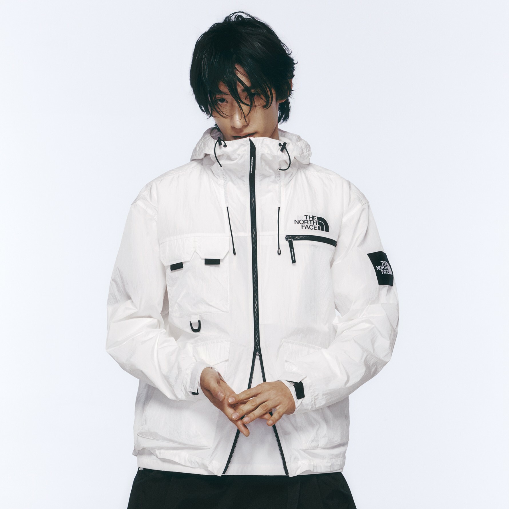 【新品未使用】SHELDON CARGO JACKET M 韓国限定 The North Face Sheldon Cargo Jacket 防水工裝外套NJ3LQ03