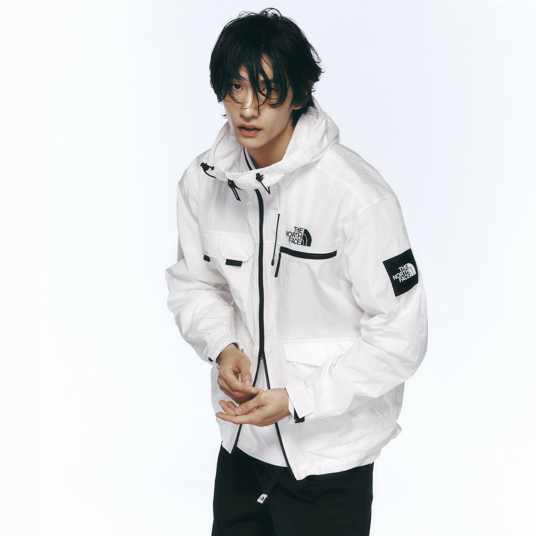 【新品未使用】SHELDON CARGO JACKET M 韓国限定 The North Face Sheldon Cargo Jacket 防水工裝外套NJ3LQ03