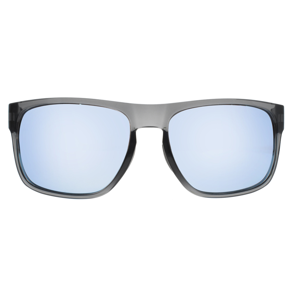 【ZIV】HS112 047#138 運動太陽眼鏡 (亮透灰框/偏光紫片電冰藍多層鍍膜) ROCK 石系列