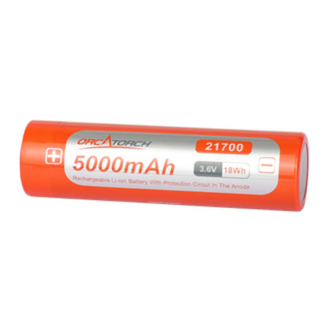 ORCATORCH 21700 USB鋰電池-5000mAh