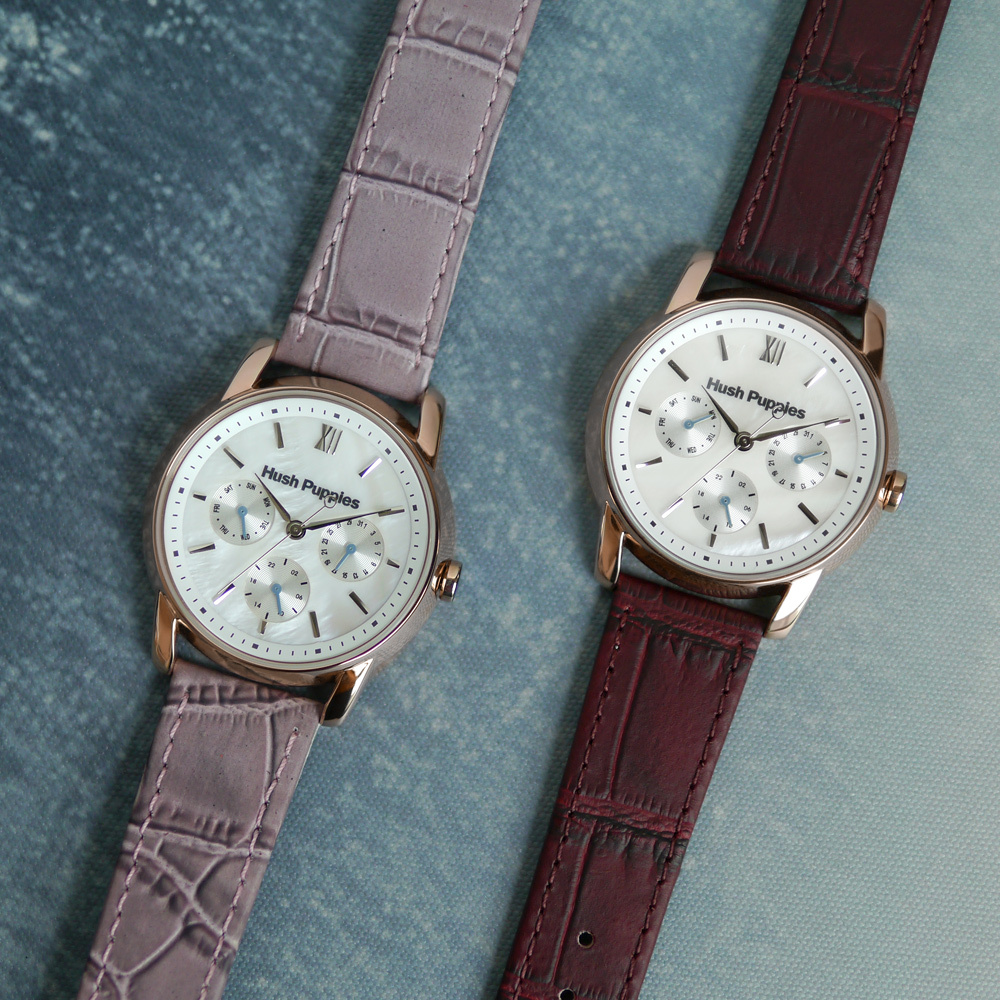 Signature 文藝貝殼多功能女錶 / 共4色