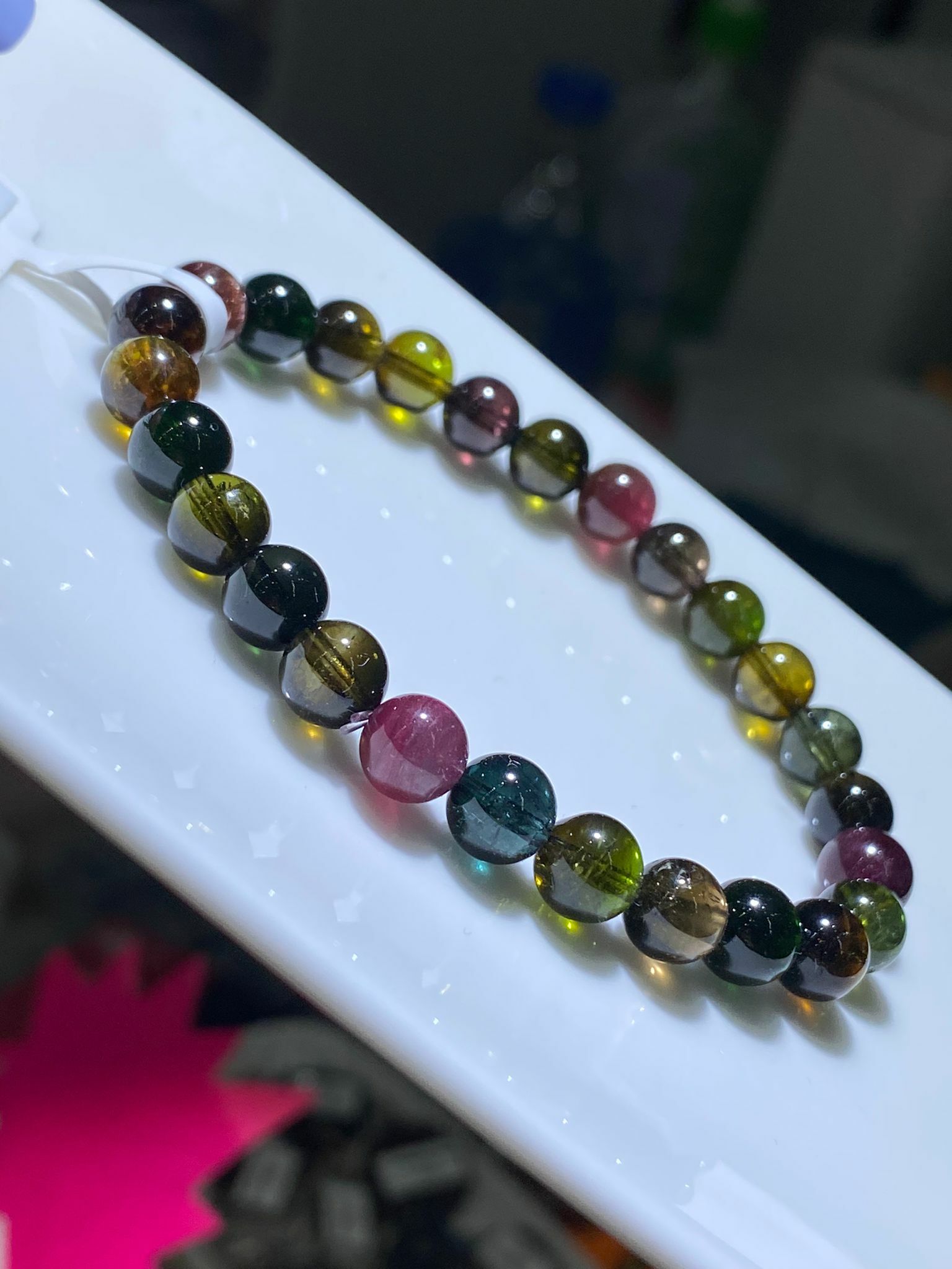 7-7.3mm黑玫瑰碧璽(A)