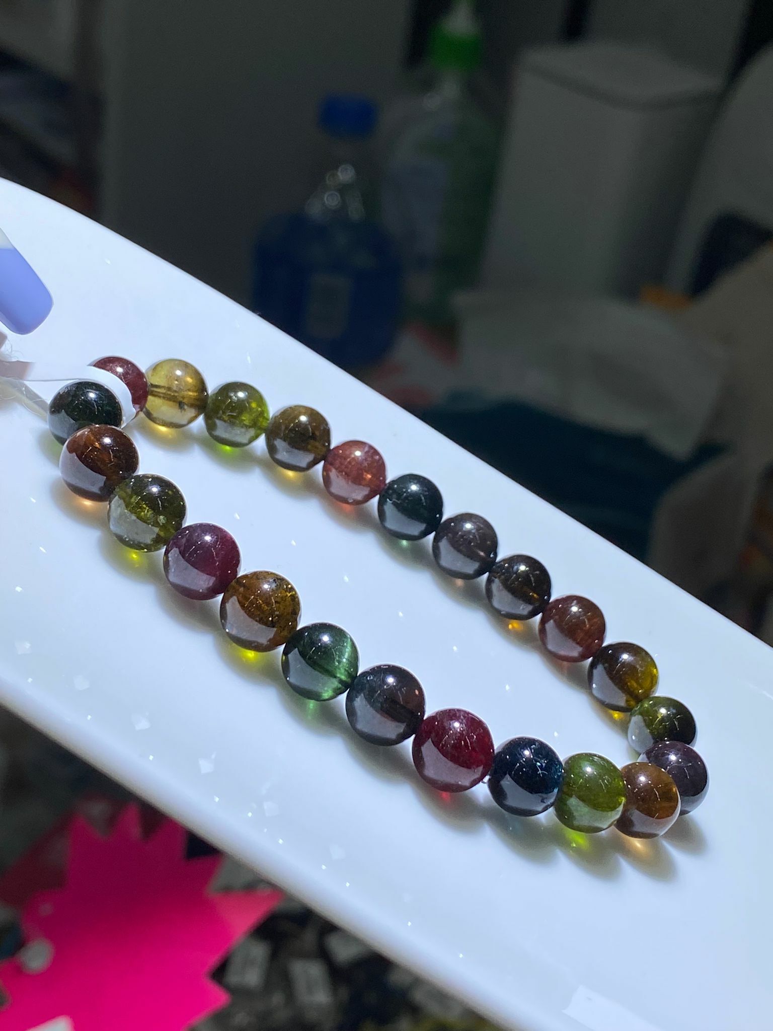 8-8.3mm黑玫瑰碧璽(A)