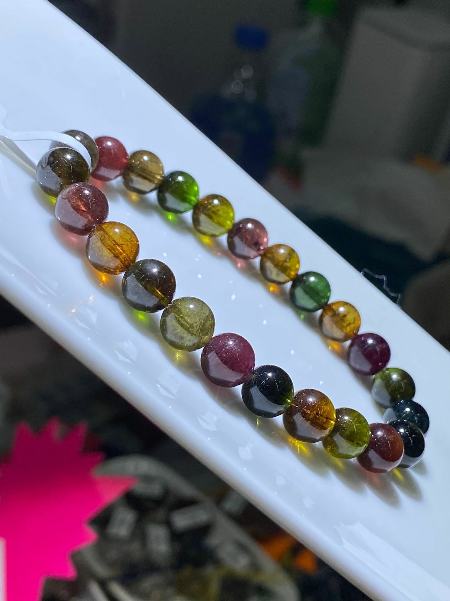 8-8.3mm黑玫瑰碧璽(B)