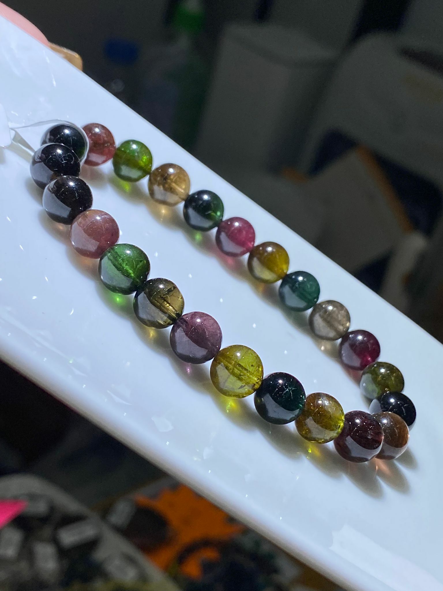 8-8.3mm黑玫瑰碧璽(C)