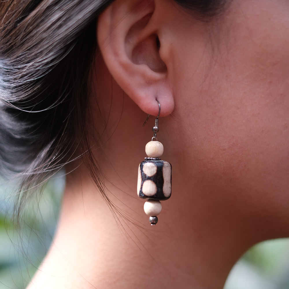 陶耳環｜月夜｜宏都拉斯