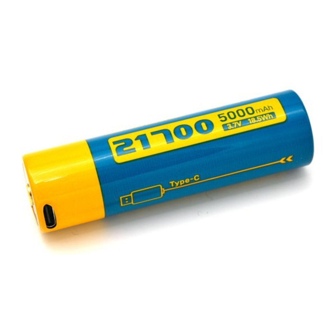 ※SUPE 21700電池 5000mAh 可用Type-C充電