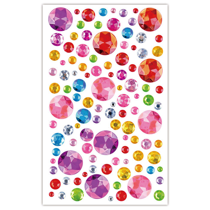 《 風車出版 》 閃亮公主立體水鑽貼-寶石