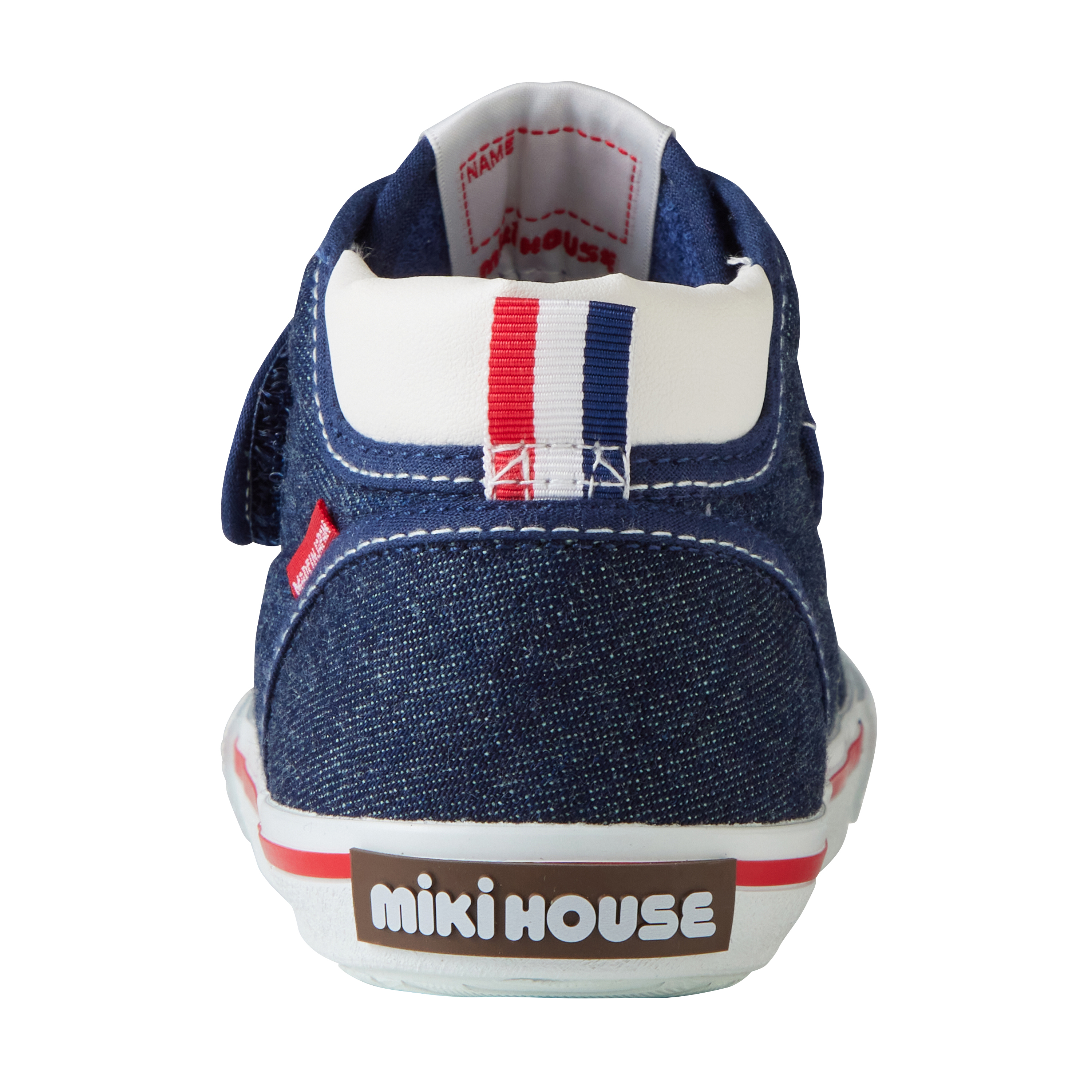 經典鞋帶造型二段鞋-靛藍