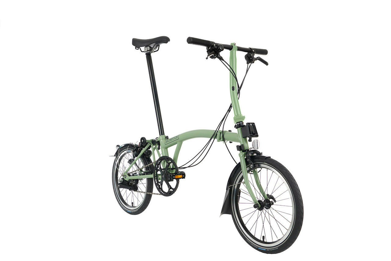 現貨【Brompton】小布折疊車 / Matcha 黑化抹茶綠 C Line 2速