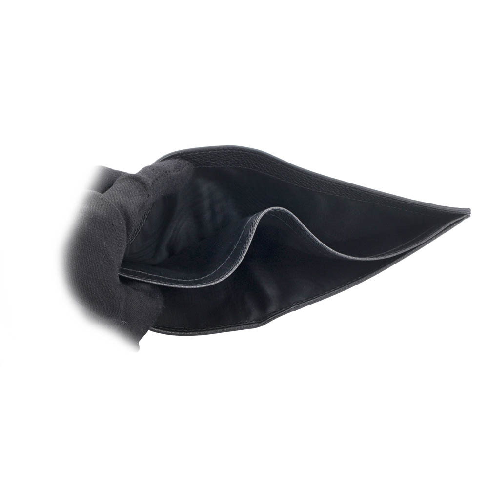 【PRADA】銀字Logo 粒紋牛皮對開零錢袋短夾(黑色) 2MO738 2CGS F0002