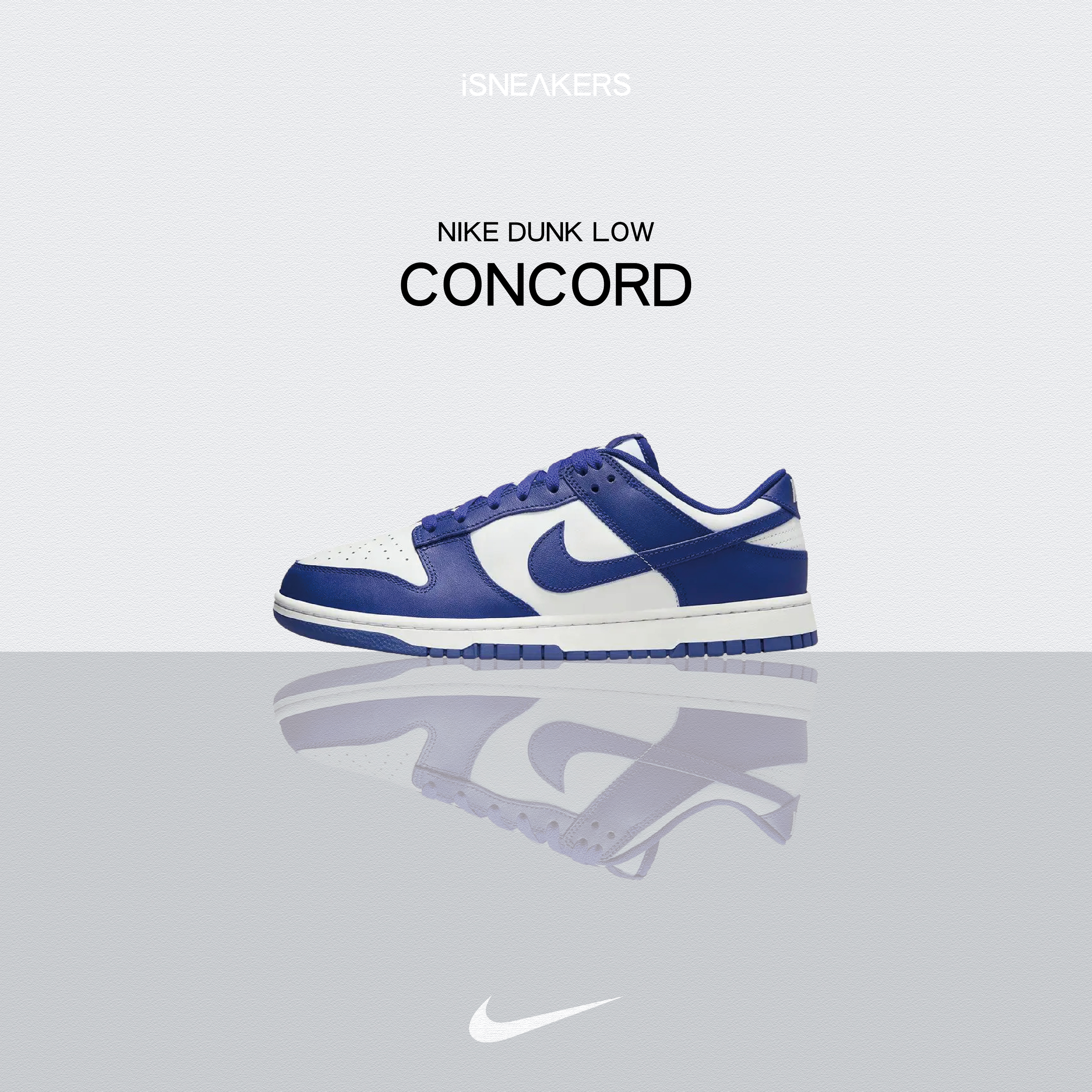 iSNEAKERS | Nike Dunk Low "Concord" 藍紫 DV0833-103