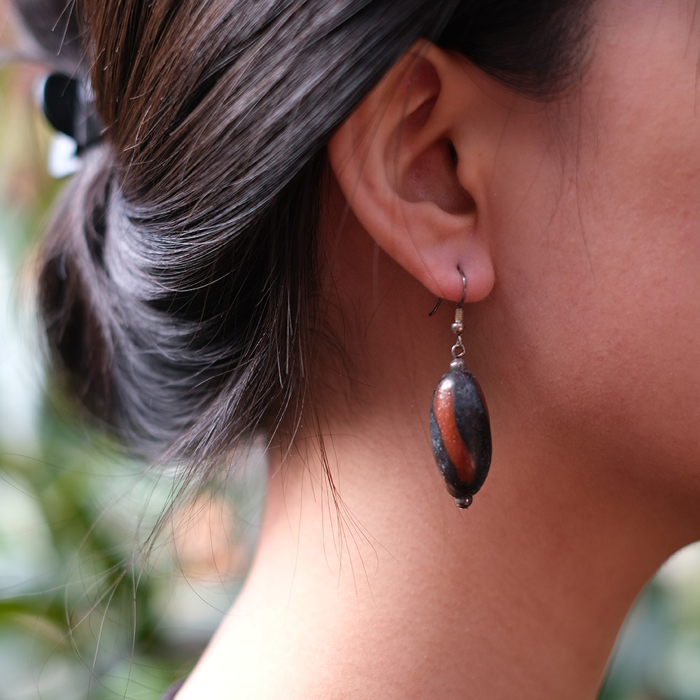 陶耳環｜熱帶｜宏都拉斯