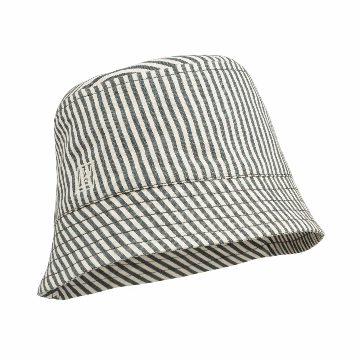 丹麥Liewood 有機棉條紋漁夫帽 - Stripe Whale Blue