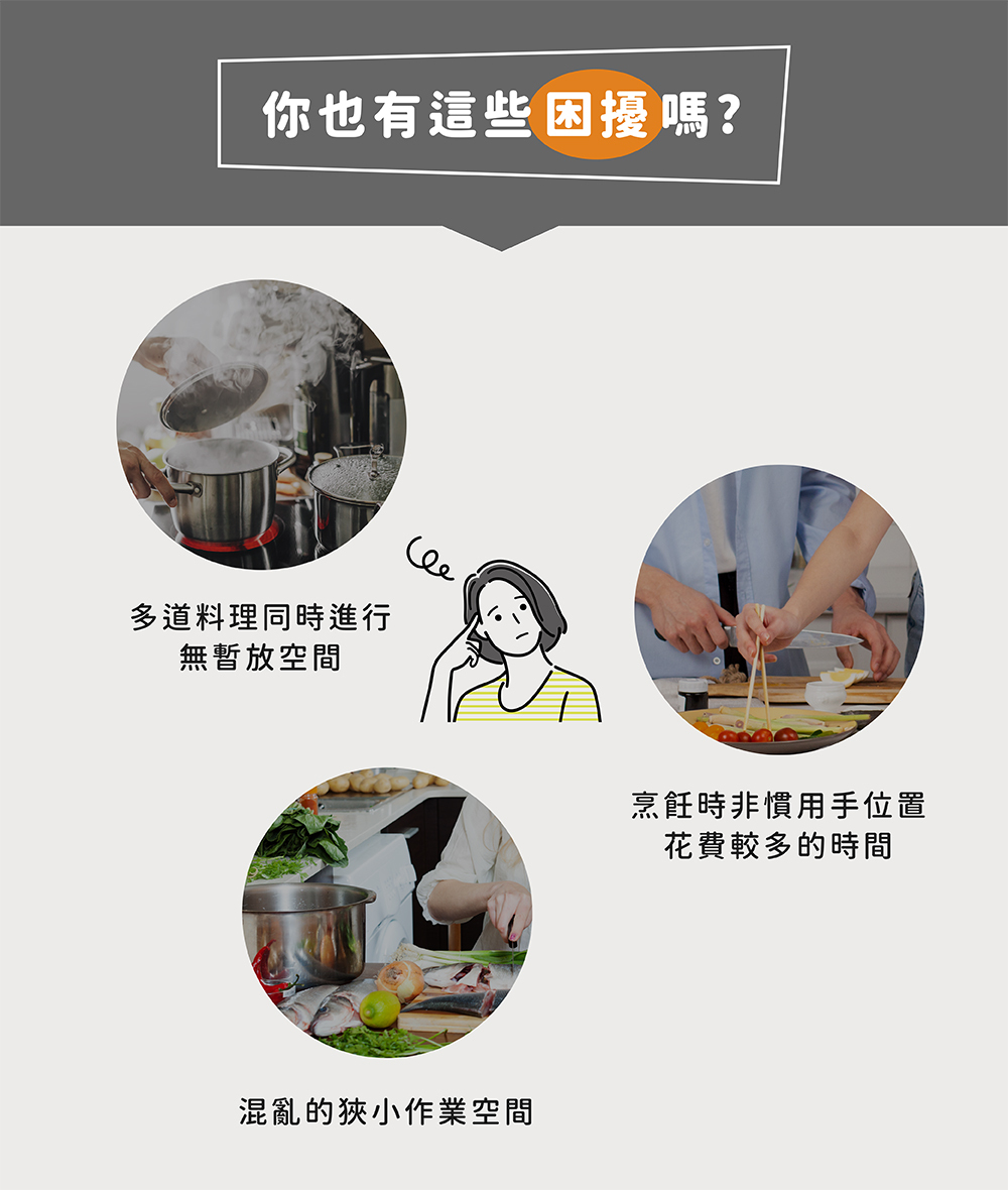 《take a rest the north land》日本304不鏽鋼爐邊置物隔熱架 右撇子專用款