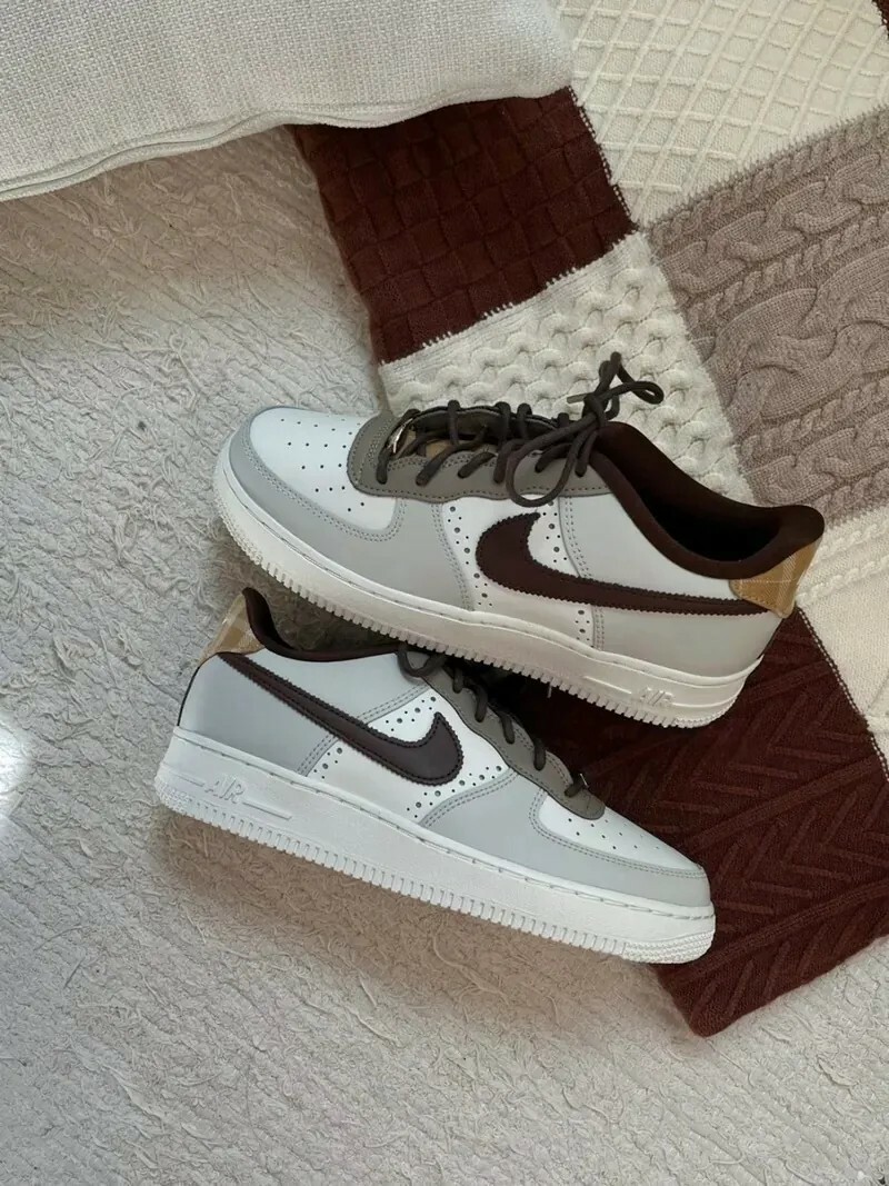 Nike Air Force 1 LV8 GS 美拉德 格紋 FV3702121