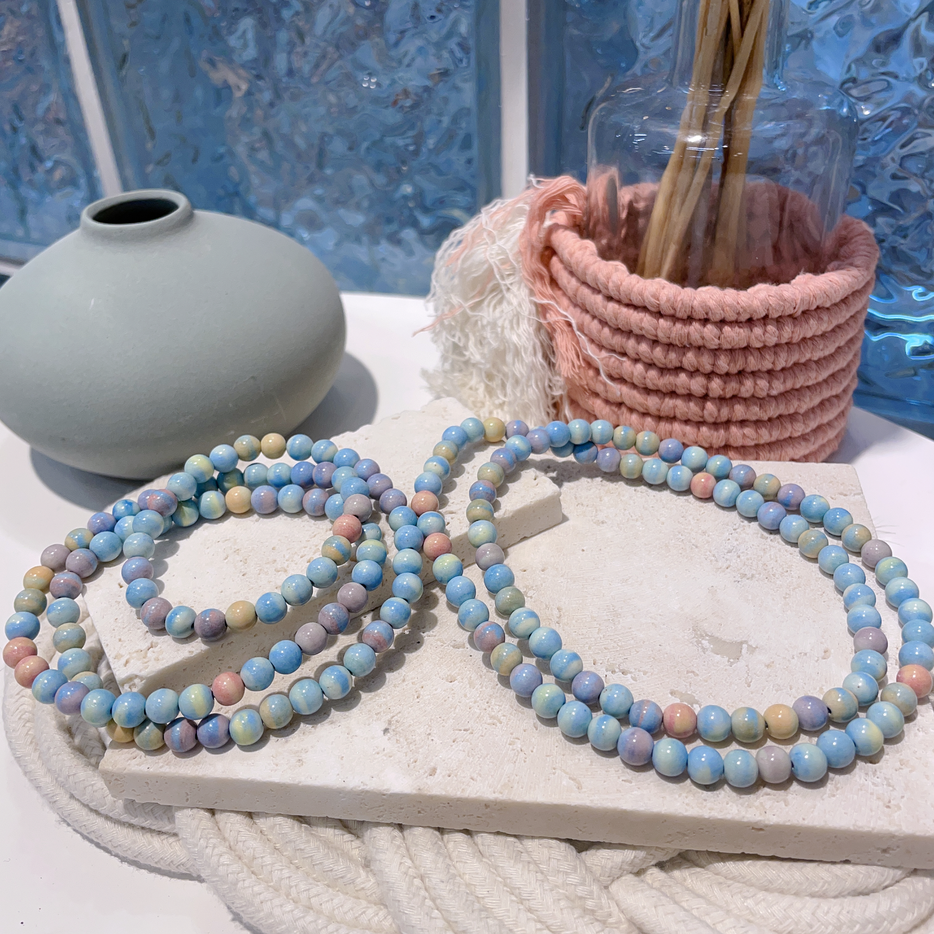 糖果色阿拉善三圈 6mm