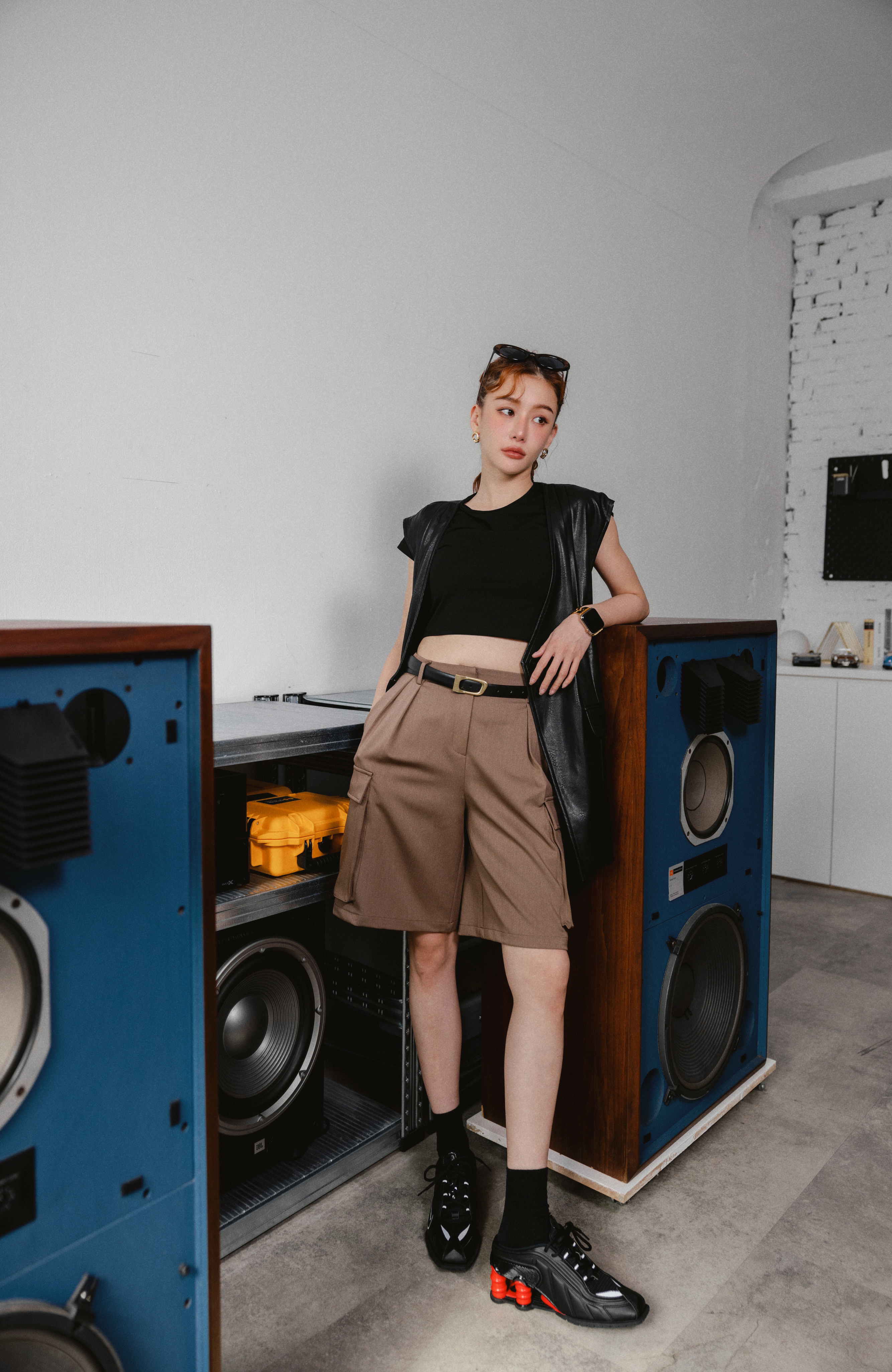 大口袋五分西裝短褲（4尺寸）