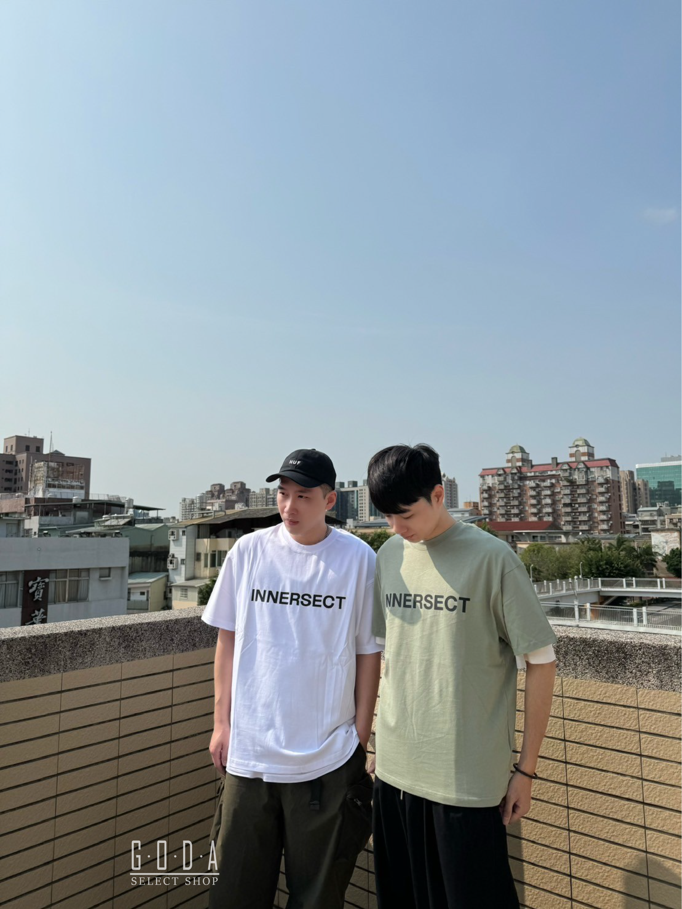 INNERSECT 三生萬物 字母印花 經典Logo短T 四色 INN23SSTTE02