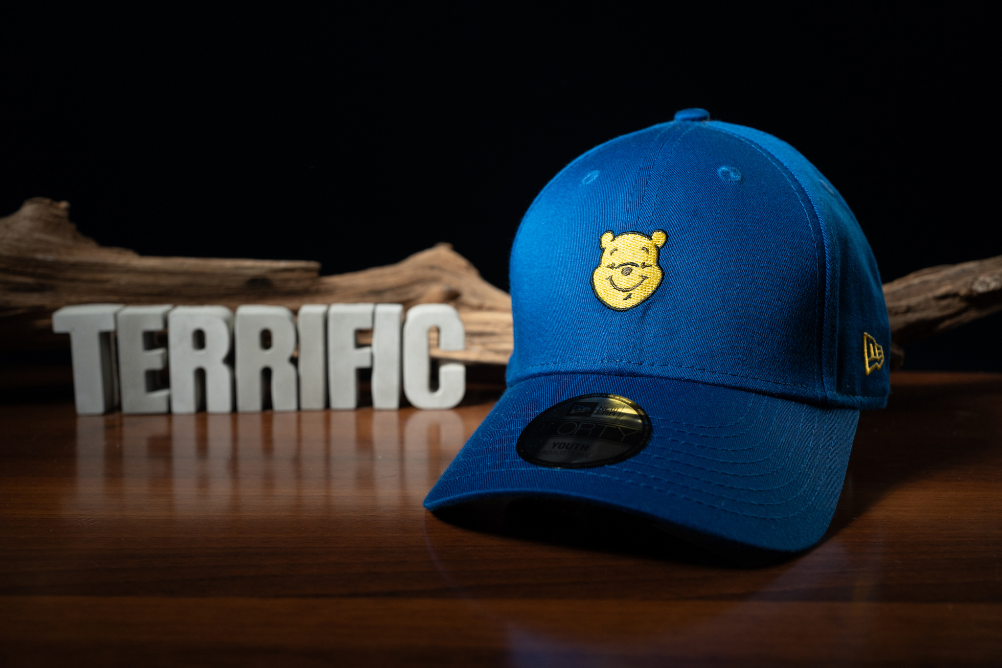 Disney帽子 Winnie the Pooh 小熊維尼 小臉藍 老帽 青年版 Youth New Era 9FORTY 可調式 全新