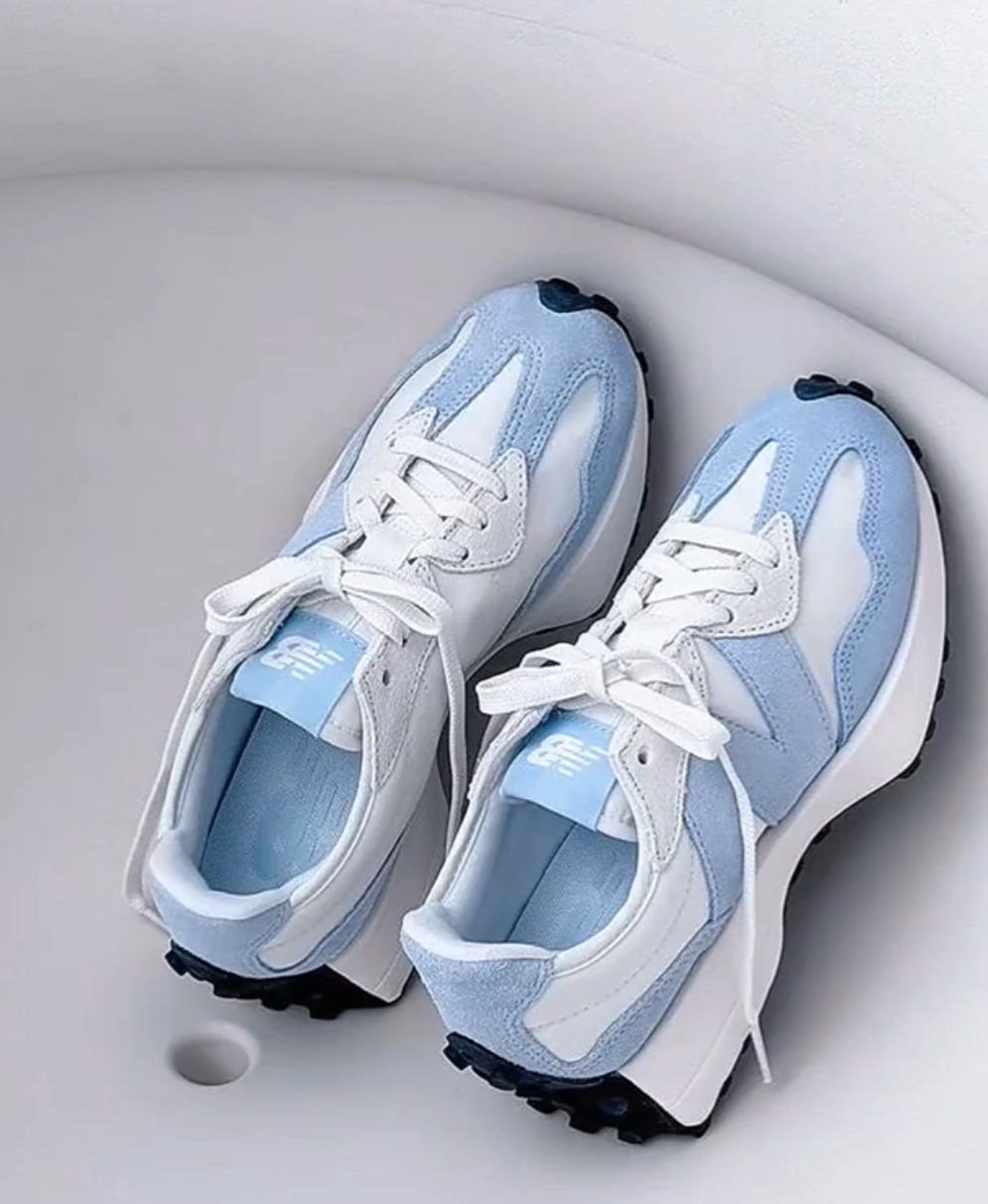 New Balance NB 327 寶寶藍 淺藍 麂皮 女鞋 WS327MD/預購