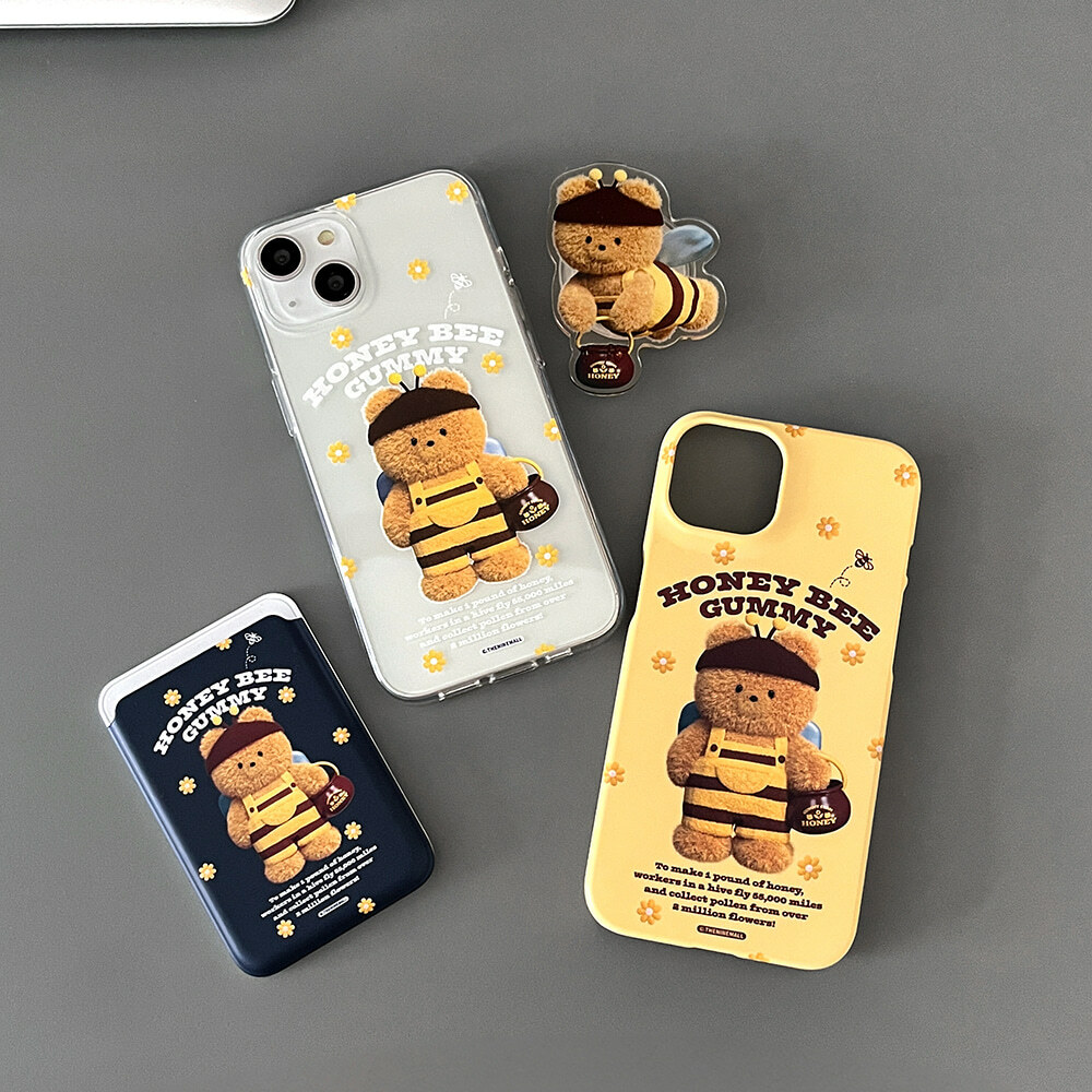 THE NINE MALL - honey bee gummy 透明軟殼