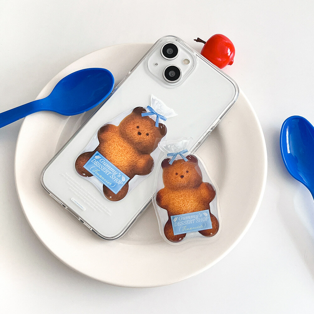 THE NINE MALL -gummy financier 透明軟殼