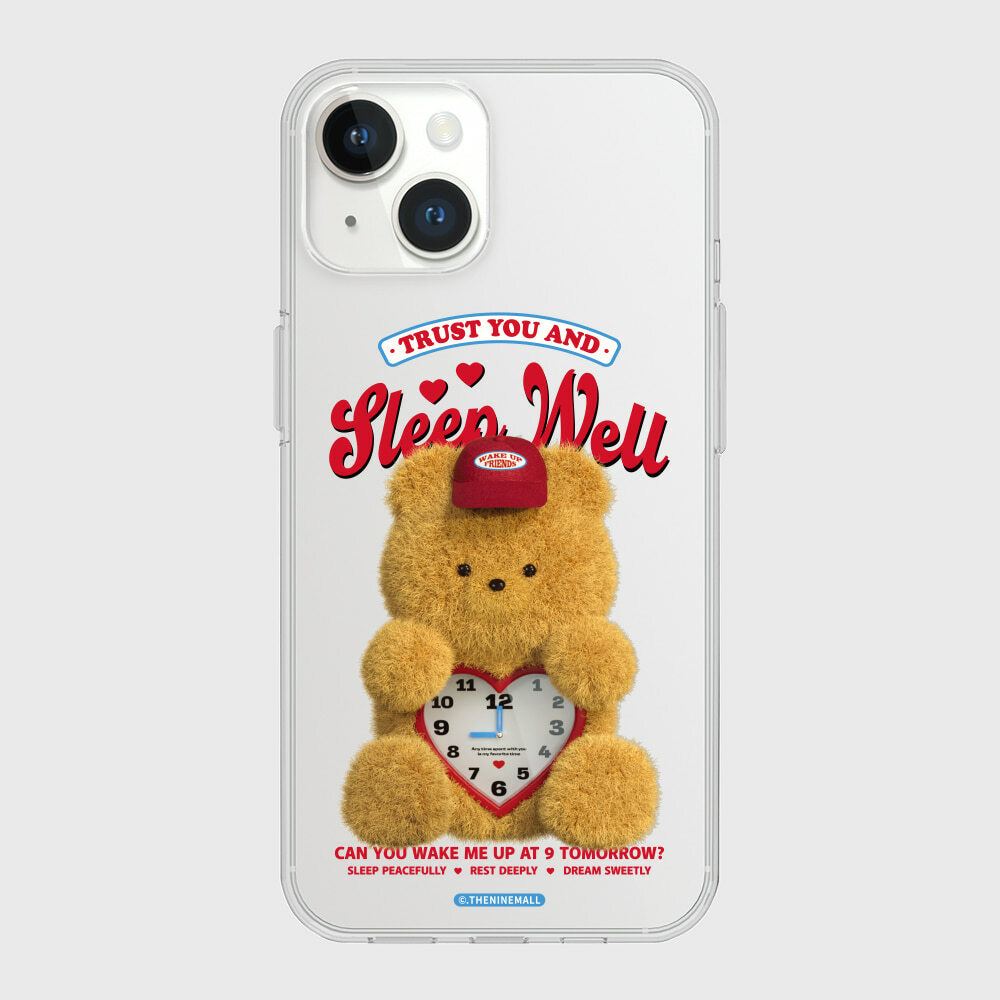 THE NINE MALL - gummy clock 透明軟殼