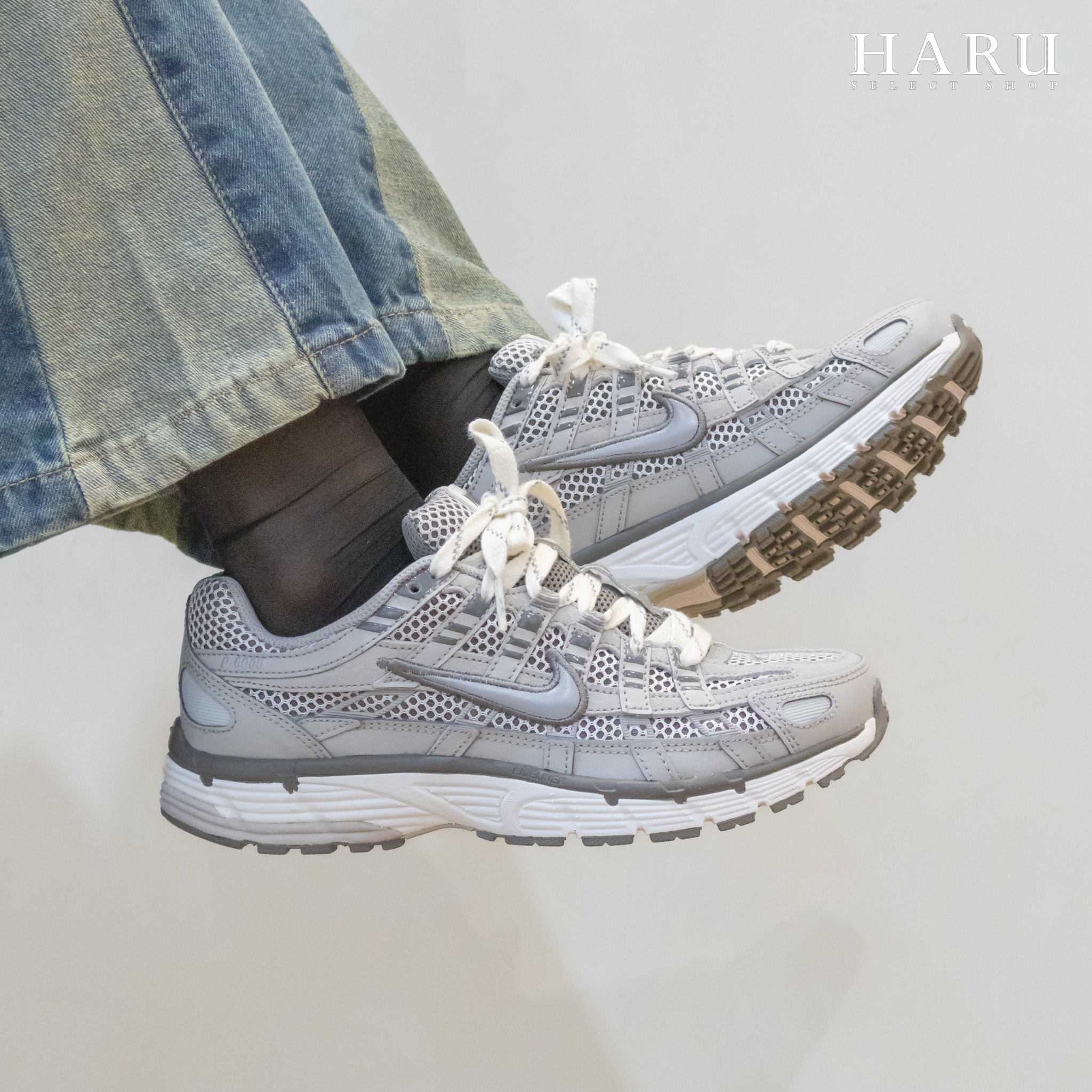 NIKE P-6000 "LIGHT IRON ORE" 格雷灰 霧灰 大地灰 男女同款 復古慢跑休閒鞋 FN6837-012