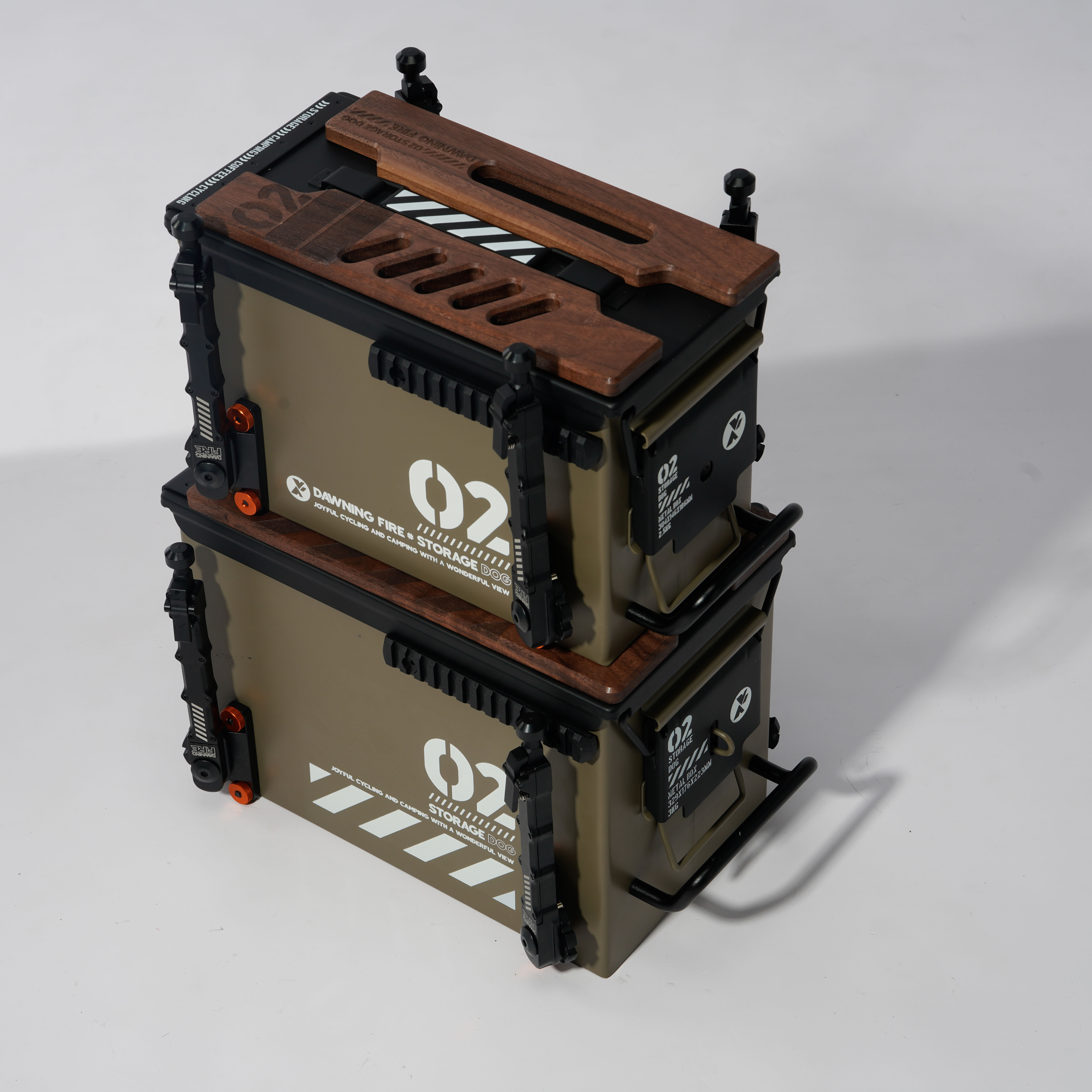 【Dawning Fire】小狗戰術露營箱 (五色)