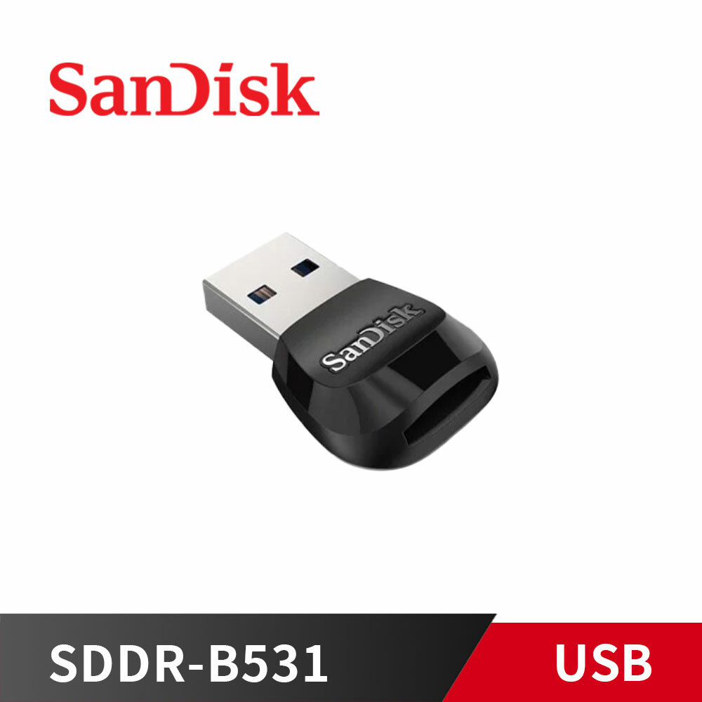 SanDisk 新帝 MobileMate USB3.0 microSD TF 讀卡機 SDDR-B531