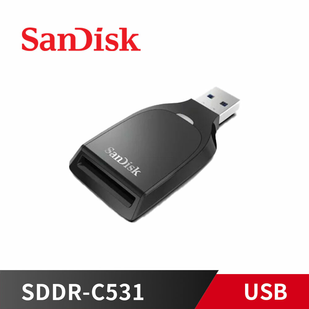 SanDisk 新帝 SD UHS-I USB3.0 讀卡機 SDDR-C531