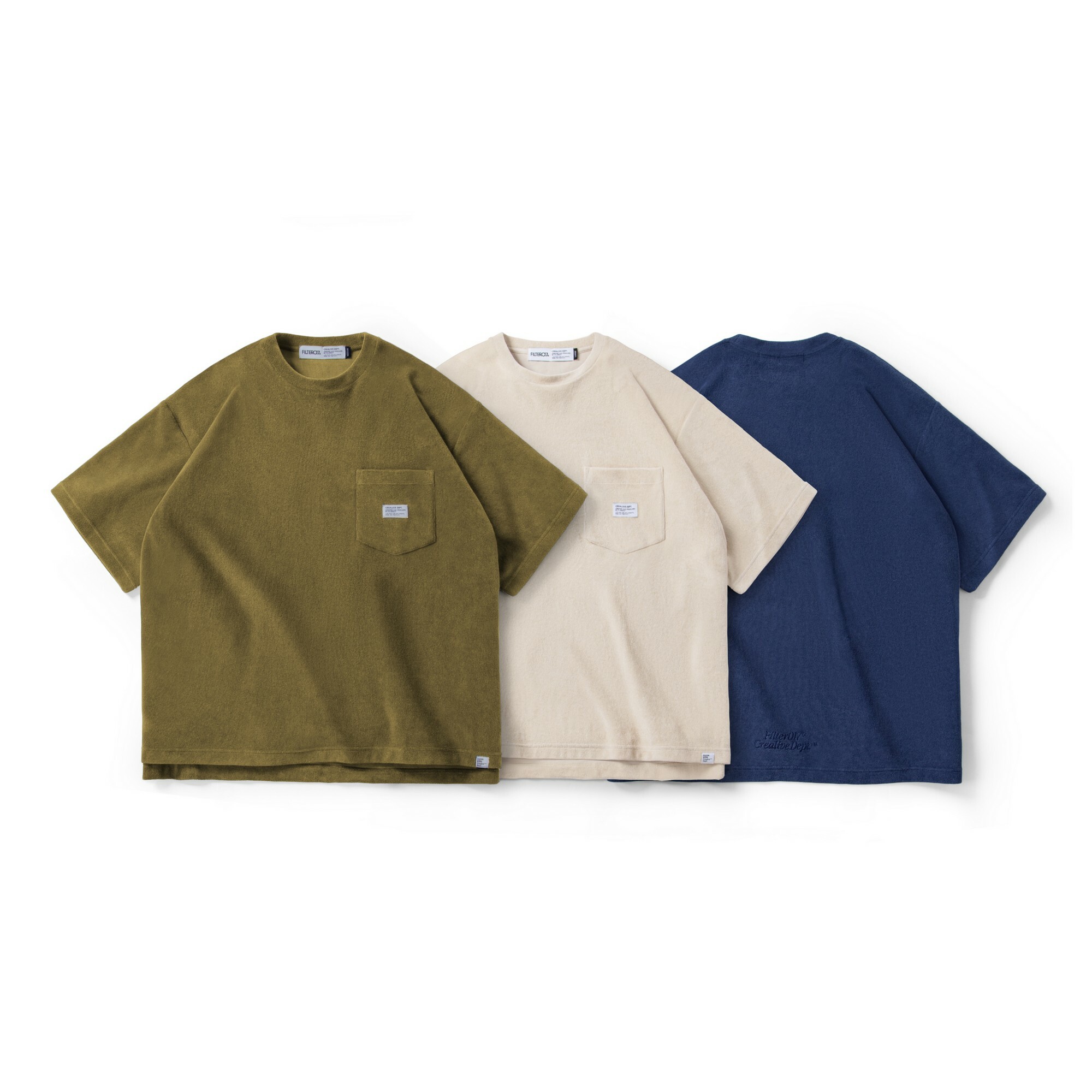 FILTER017® Terry Cloth Pocket Tee