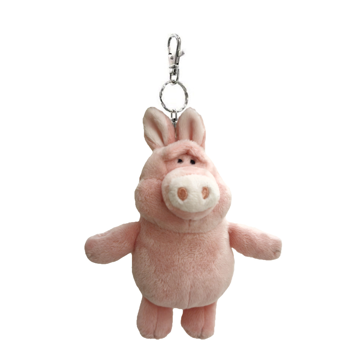 《笑笑羊》NICI 粉紅豬造型飲料套鑰匙圈