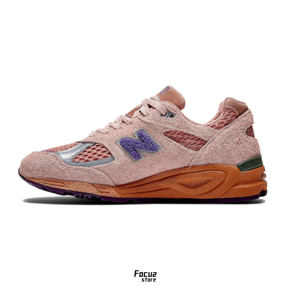 【Focus Store】預購 Salehe Bembury x New Balance 990v2 "Sand Be The Time" 珊瑚紅 M990SB2