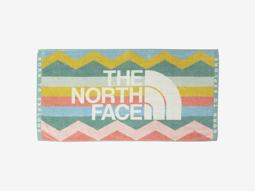預購┃日本 THE NORTH FACE MT.RAINBOW TOWEL L 有機棉 毛巾 大浴巾