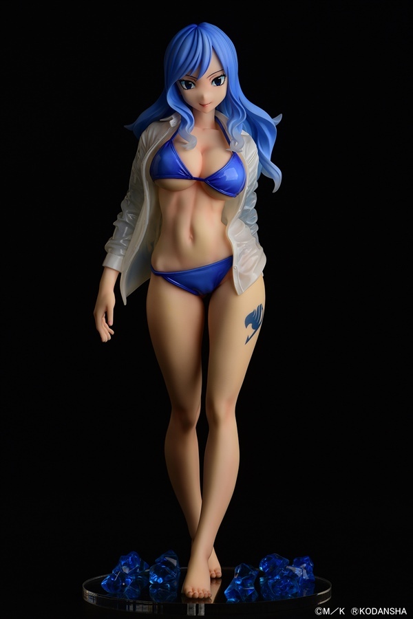 茱比亞·洛克沙/ Gravure_Style see-through wet shirt Sp "Fairy Tail" Juvia Lockser Gravure Style Wet See-through Shirt SP