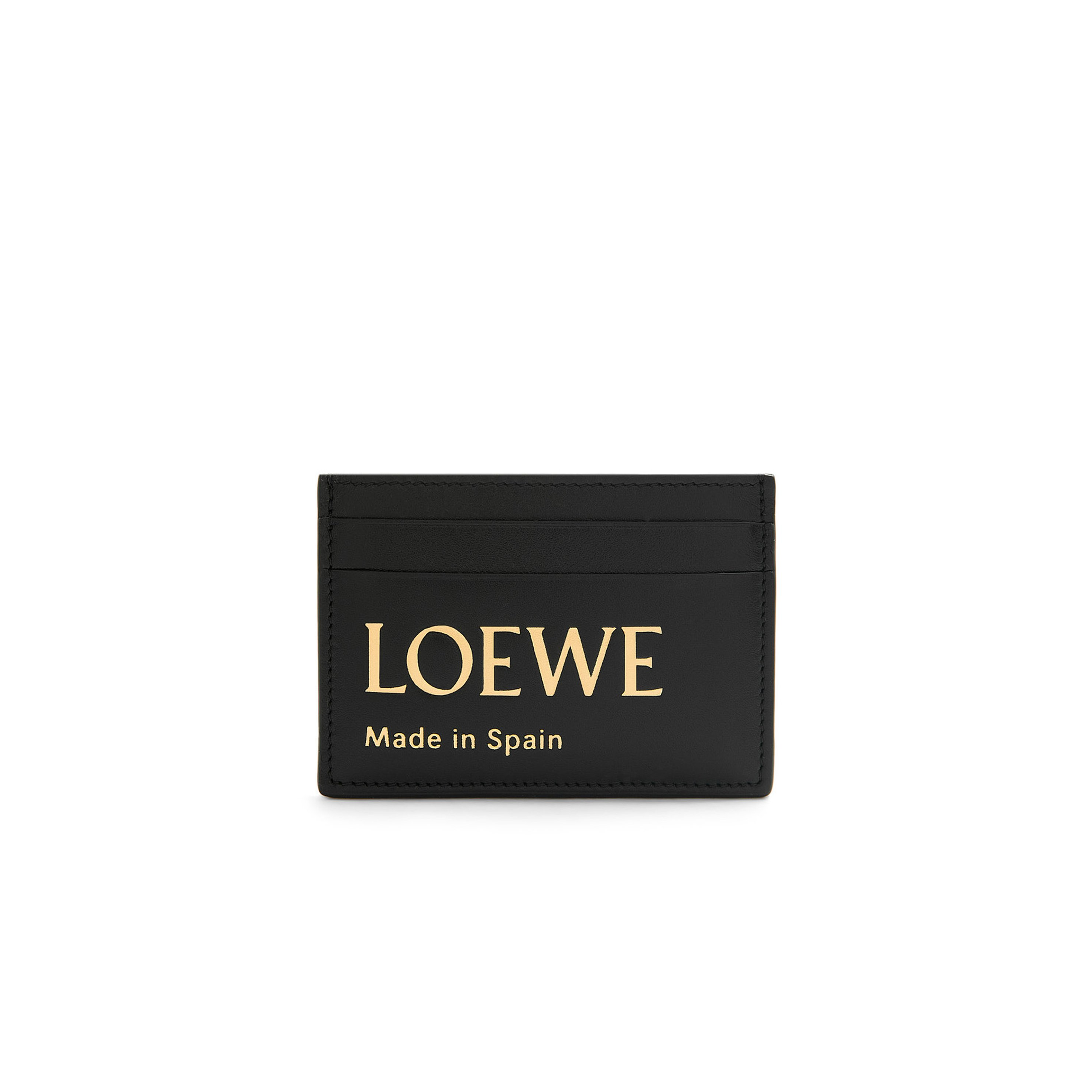 現貨｜LOEWE plain cardholder in shiny nappa calfskin