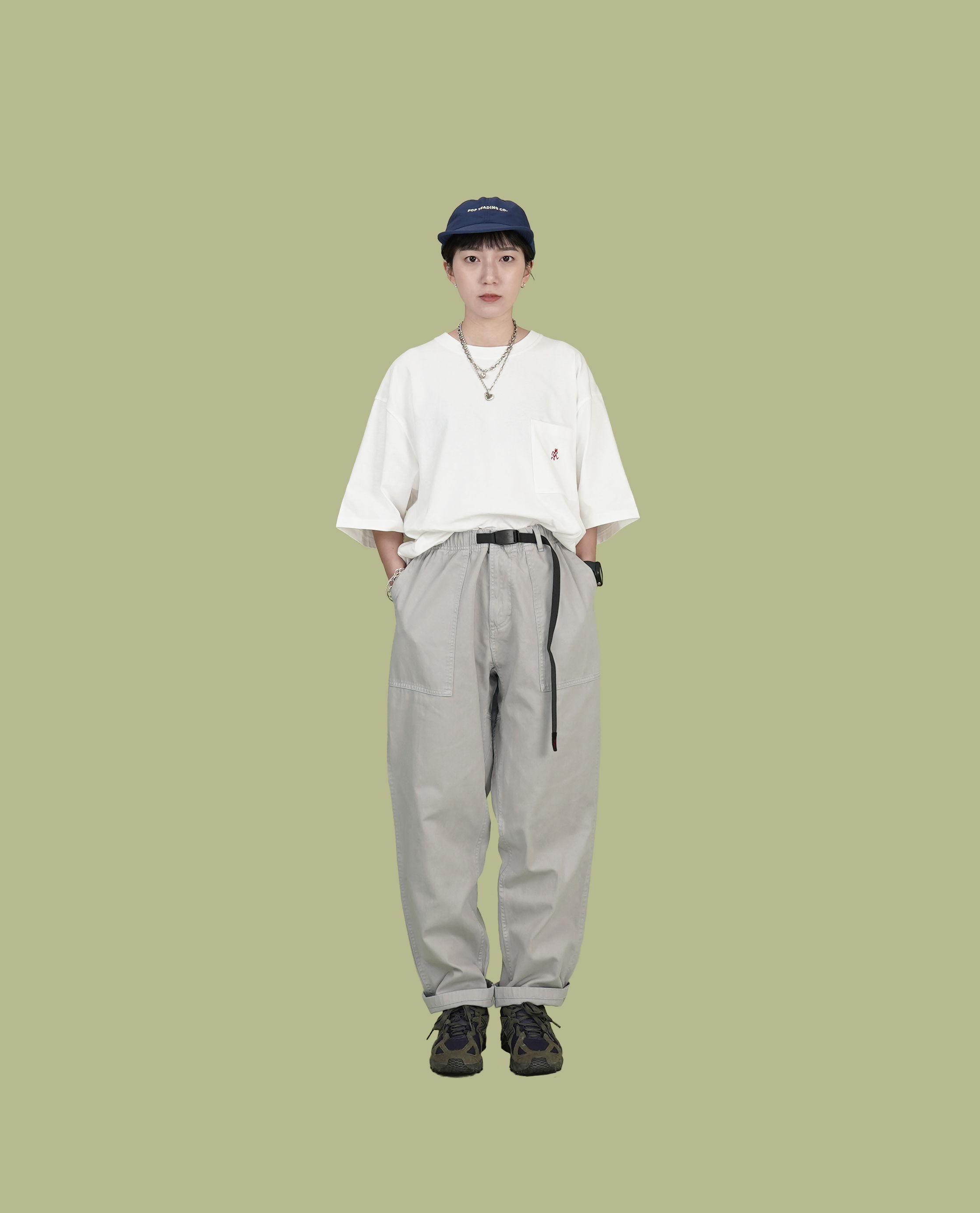 GRAMICCI LOOSE TAPERED RIDGE PANT - 24SS 全長寬錐褲